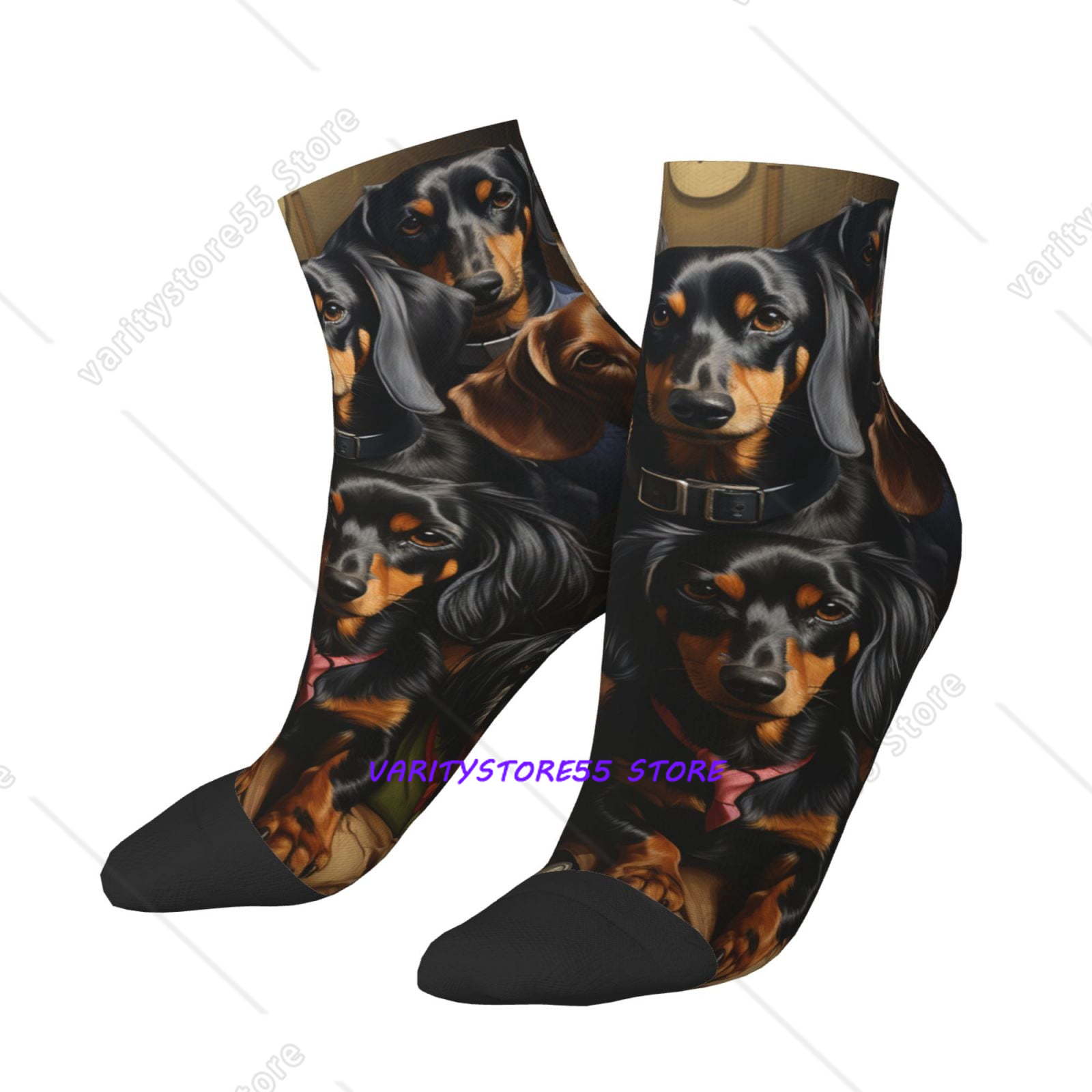 Ankle Sock Low Cut - جوارب كاجوال قصيرة للجنسين بتصميم فني