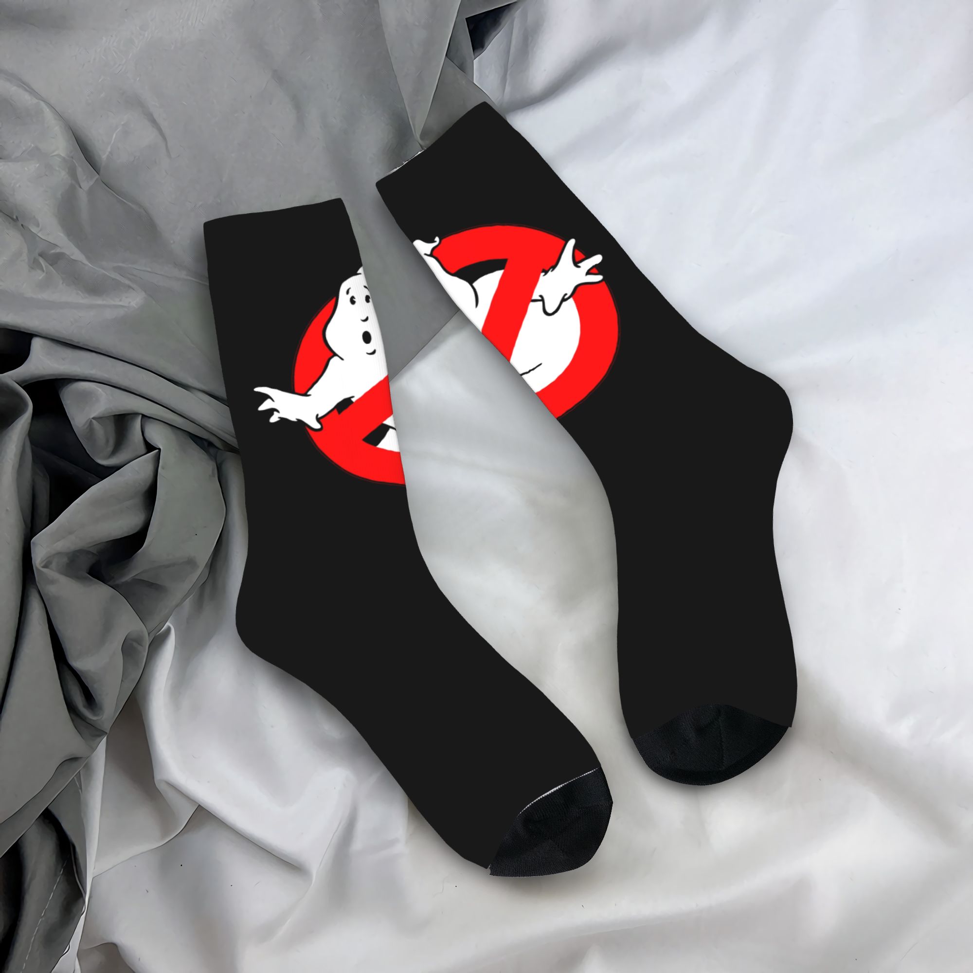 Dress Sock Men - جوارب مخصصة بتصميم Ghostbusters للرجال والنساء،