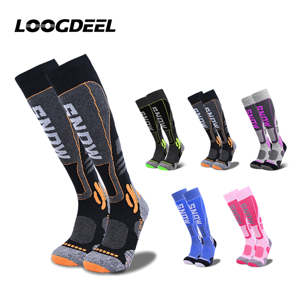 جوارب تزلج طويلة تصل إلى الركب - مراجعة Thermal Sock Winter وسعره