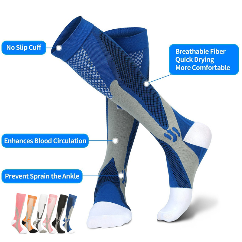 جوارب ضغط الجري جوارب رياضية ر - مراجعة Compression Sock Medical وسعره
