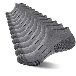 جوارب رياضية للرجال مبطنة عند  - مراجعة Ankle Sock Low Cut وسعره
