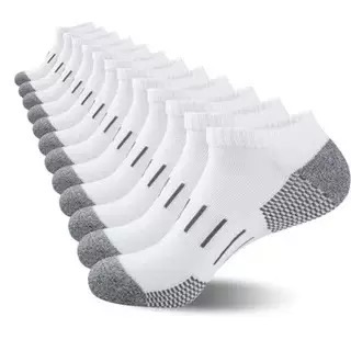جوارب رياضية للرجال مبطنة عند  - مراجعة Ankle Sock Low Cut وسعره